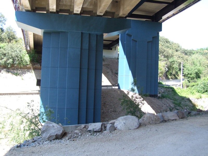 Sofaper Lasure Béton Lasure Spécial Grace Pieri - Viaduc de Fozieres ( Lodeve 34 )1