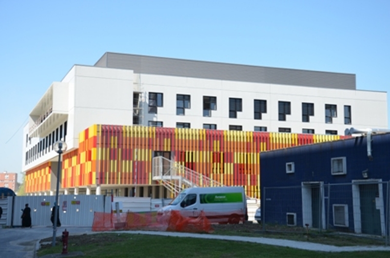 Sofaper Lasure Béton Grace Pieri - bouygues brezillon photos aulnay sous bois hopital robert balanger 1