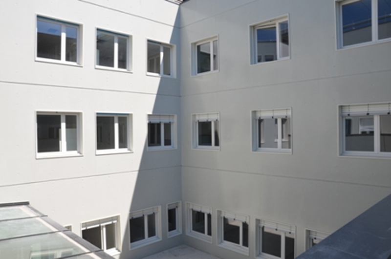Sofaper Lasure Béton Grace Pieri - bouygues brezillon photos aulnay sous bois hopital robert balanger 15