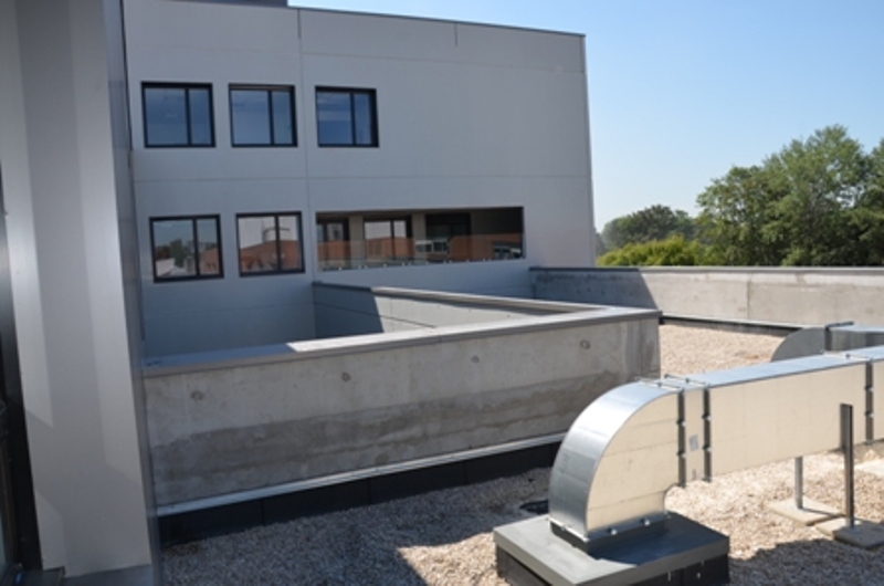 Sofaper Lasure Béton Grace Pieri - bouygues brezillon photos aulnay sous bois hopital robert balanger 17