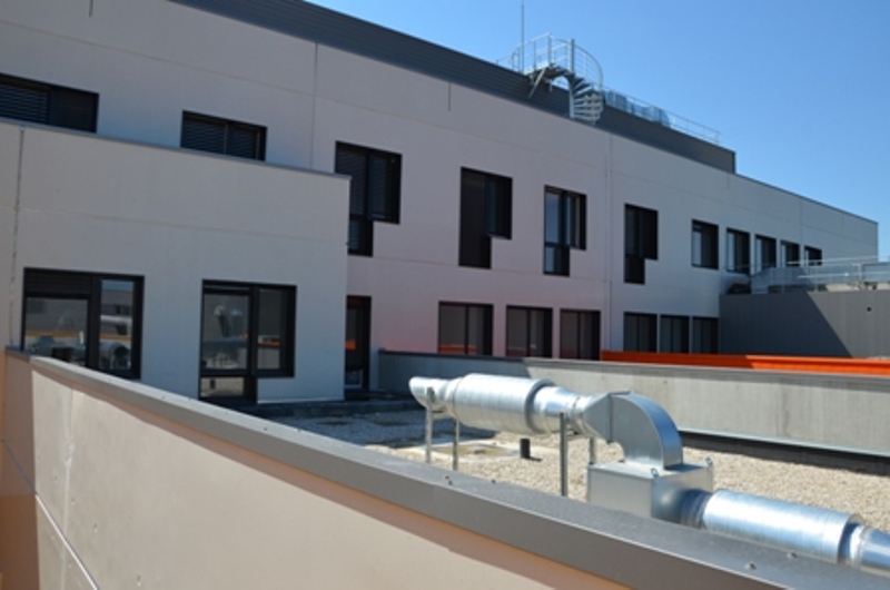 Sofaper Lasure Béton Grace Pieri - bouygues brezillon photos aulnay sous bois hopital robert balanger 25