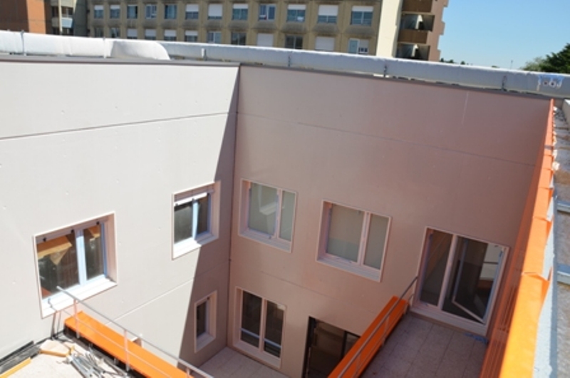 Sofaper Lasure Béton Grace Pieri - bouygues brezillon photos aulnay sous bois hopital robert balanger 32