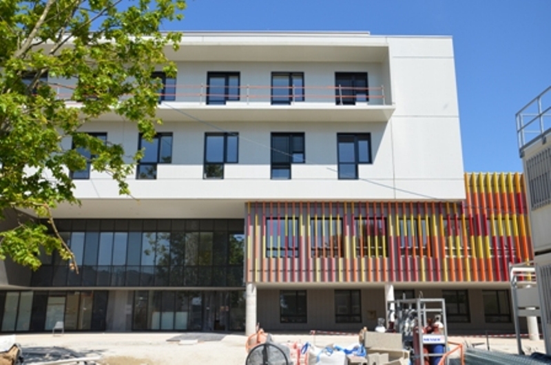 Sofaper Lasure Béton Grace Pieri - bouygues brezillon photos aulnay sous bois hopital robert balanger 6