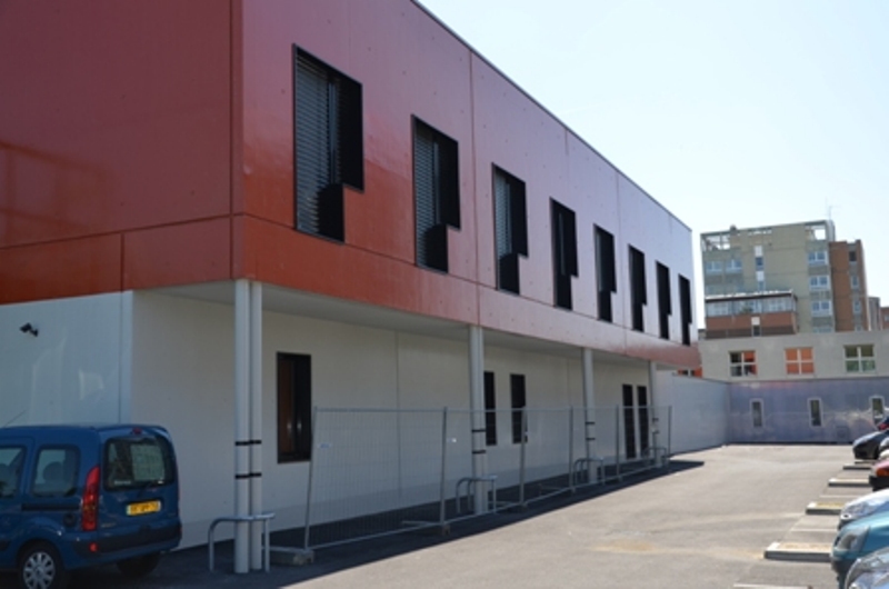 Sofaper Lasure Béton Grace Pieri - bouygues brezillon photos aulnay sous bois hopital robert balanger 90