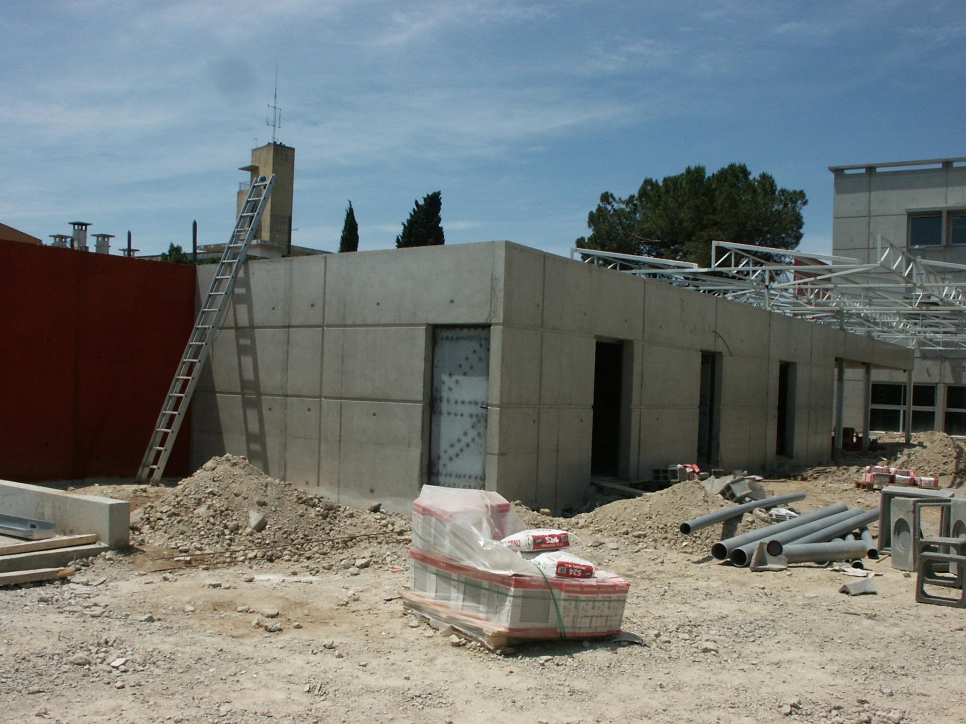 Sofaper chantier college de bessou a beziers 15