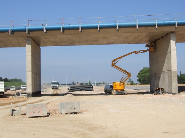 Sofaper eiffage tp chantier lgv perpignan traitement anti graffiti 1