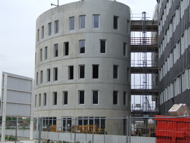 Sofaper gcc chantier du siege du journal le progres a lyon confluence 1
