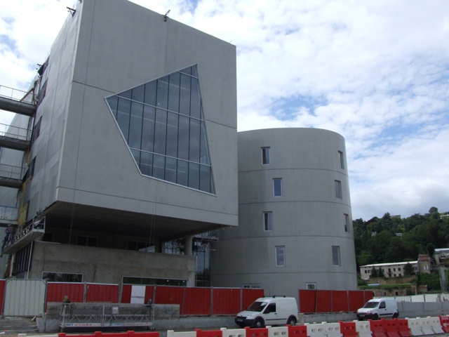 Sofaper gcc chantier du siege du journal le progres a lyon confluence 11
