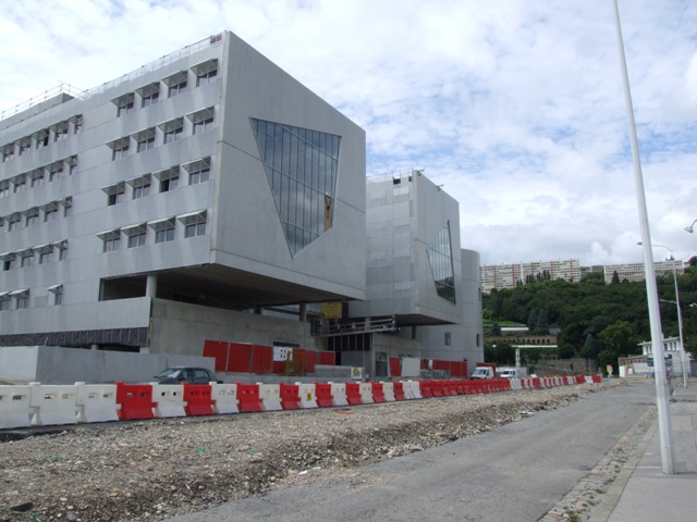 Sofaper gcc chantier du siege du journal le progres a lyon confluence 13
