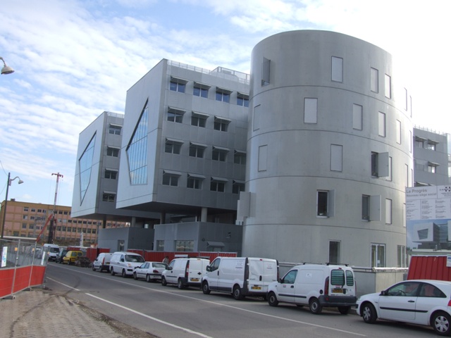 Sofaper gcc chantier du siege du journal le progres a lyon confluence 37
