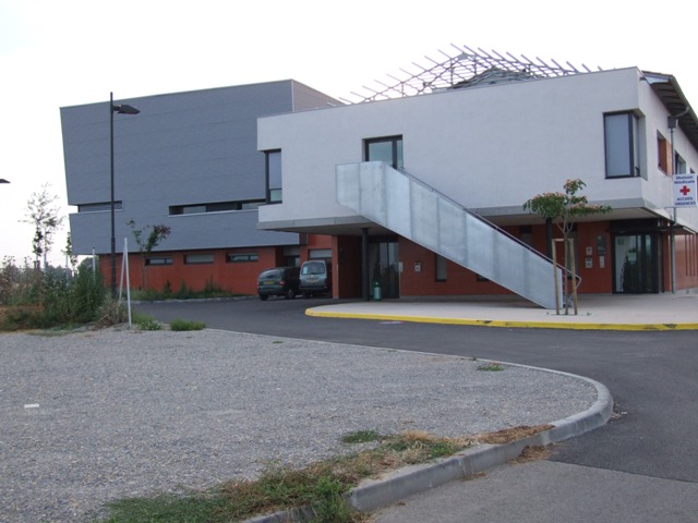 Sofaper sogea sud chantier hopital de lunel lasure beton 6